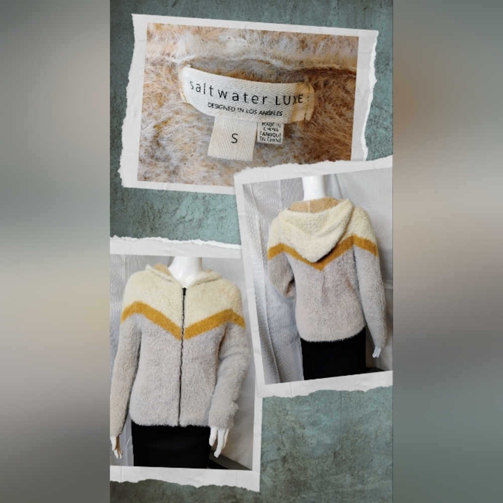 Saltwater Luxe zip up Hoodie